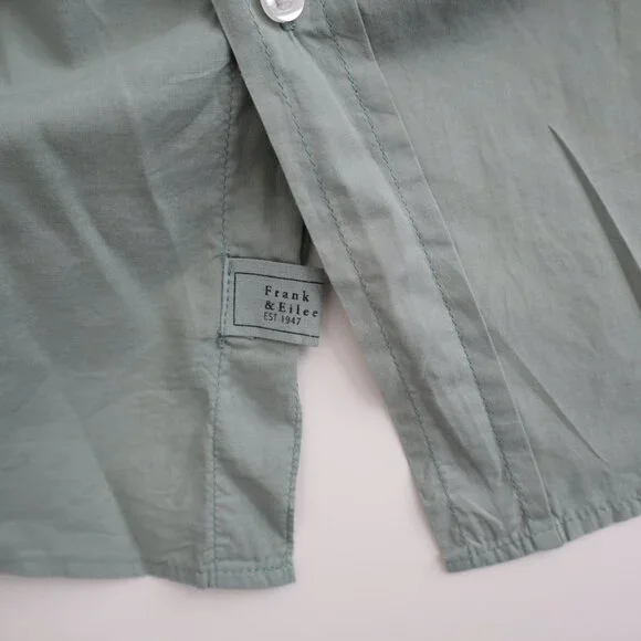 Frank & Eileen Lightweight Eileen Button Front Top | M - Picture 5 of 6
